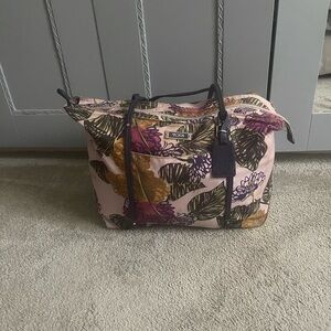 Tumi Pink Floral Women's Bag